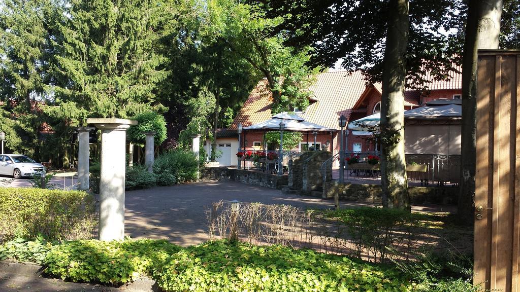 Hotel Restaurant Am Pfauenhof Quakenbrück Eksteriør billede