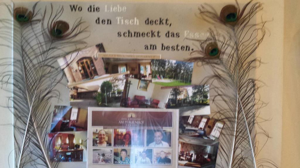 Hotel Restaurant Am Pfauenhof Quakenbrück Eksteriør billede